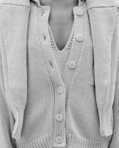 Hand-finished knit sweater by lpknit