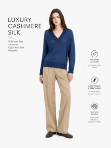 BC Alternative Women’s Early autumn New Product – Mohair Long-Sleeve Knit Shirt — 50% mohair, 36% nylon, 14% wool knitw