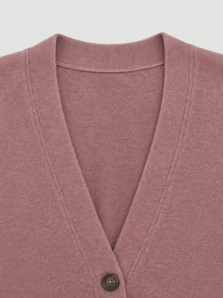 Cashmere cardigan with monili — 100% CASHMERE knitwear, view 7