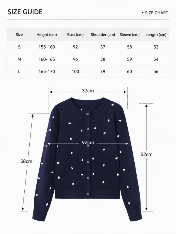 Wool-Blend Printed Cardigan — Wool / Acrylic / Polyester / Nylon Blend knitwear, view 8