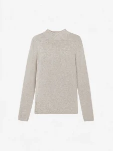 Slim Merino Blend Knit Top — Merino Wool / Viscose / Polyester Blend knitwear, view 6