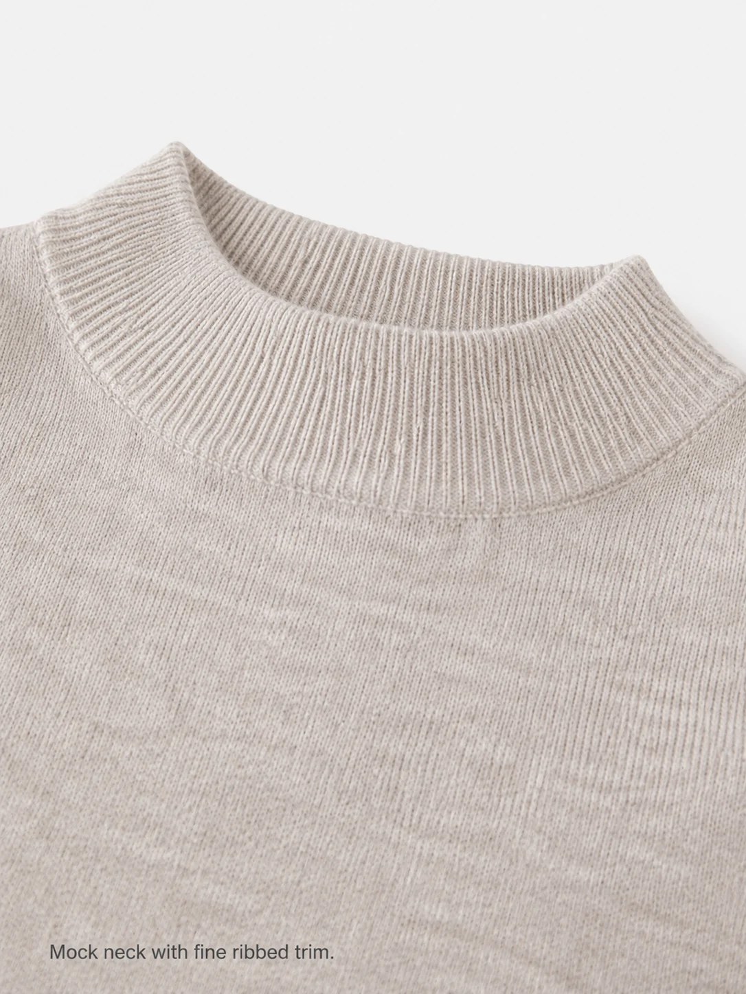 Slim Merino Blend Knit Top — Merino Wool / Viscose / Polyester Blend knitwear, view 7