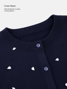 Wool-Blend Printed Cardigan — Wool / Acrylic / Polyester / Nylon Blend knitwear, view 7
